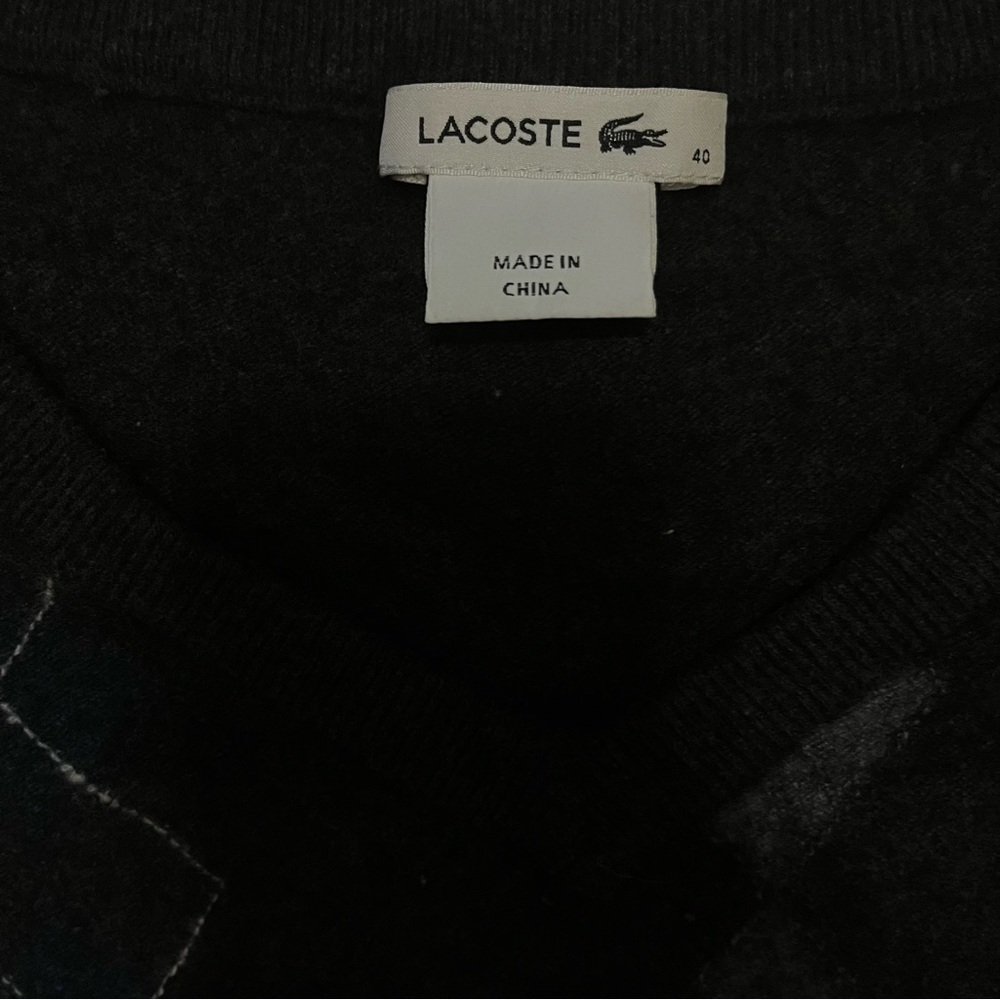 Cashmere, rabbit, wool LACOSTE vest - Picture 5 of 7